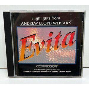 Highlights From Evita CD Andrew Lloyd Webbers Sharon O'Sullivan 11 Tracks